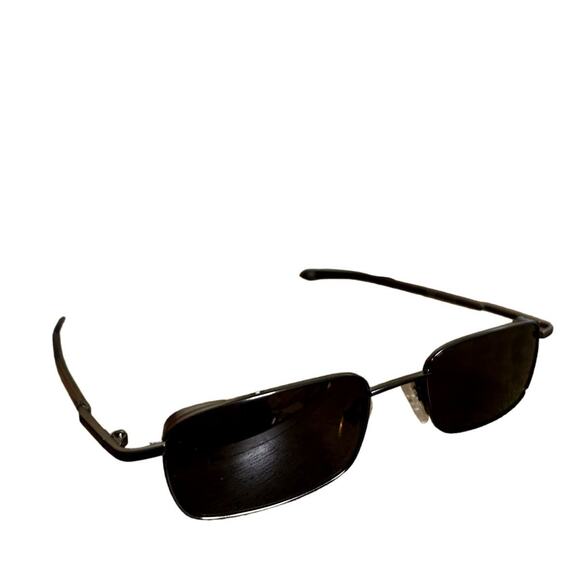 Alain Mikli Hard Case And Sunglasses 7663 Dark Brown Rectangle Wire Unisex - Picture 1 of 12